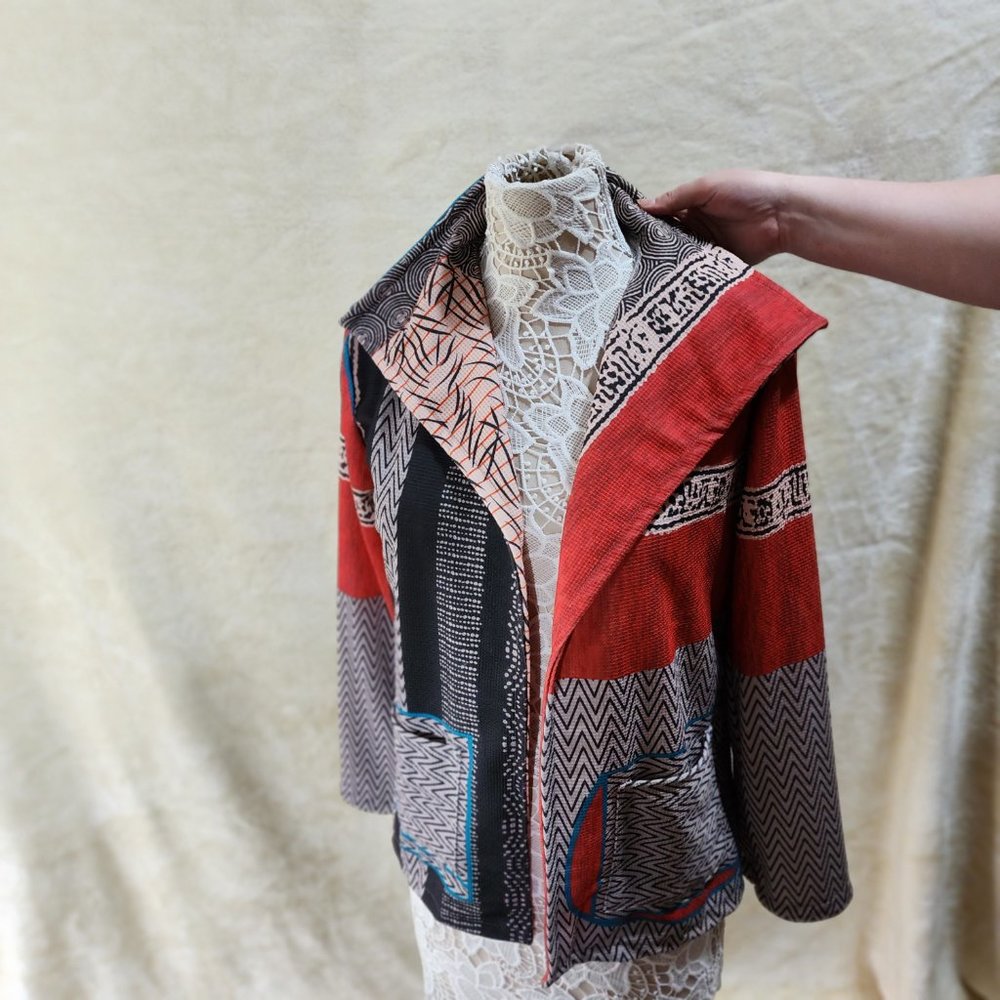 MISSLOOK Multicolor Patterned Jacket - Picture 9 of 9